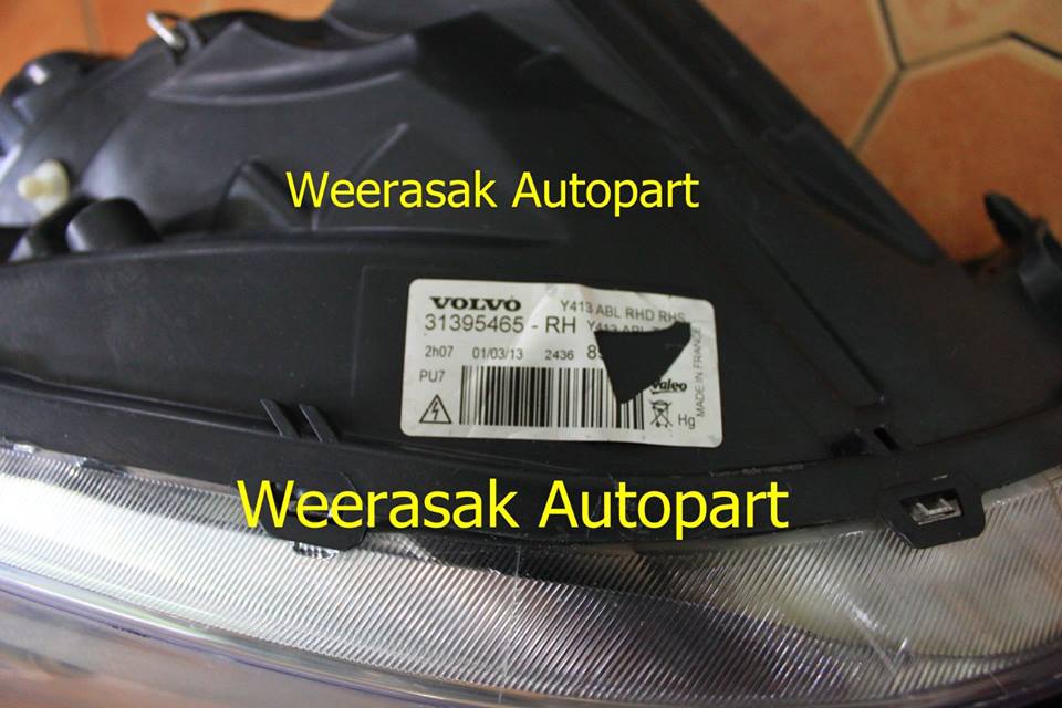 ไฟหน้า Volvo s60