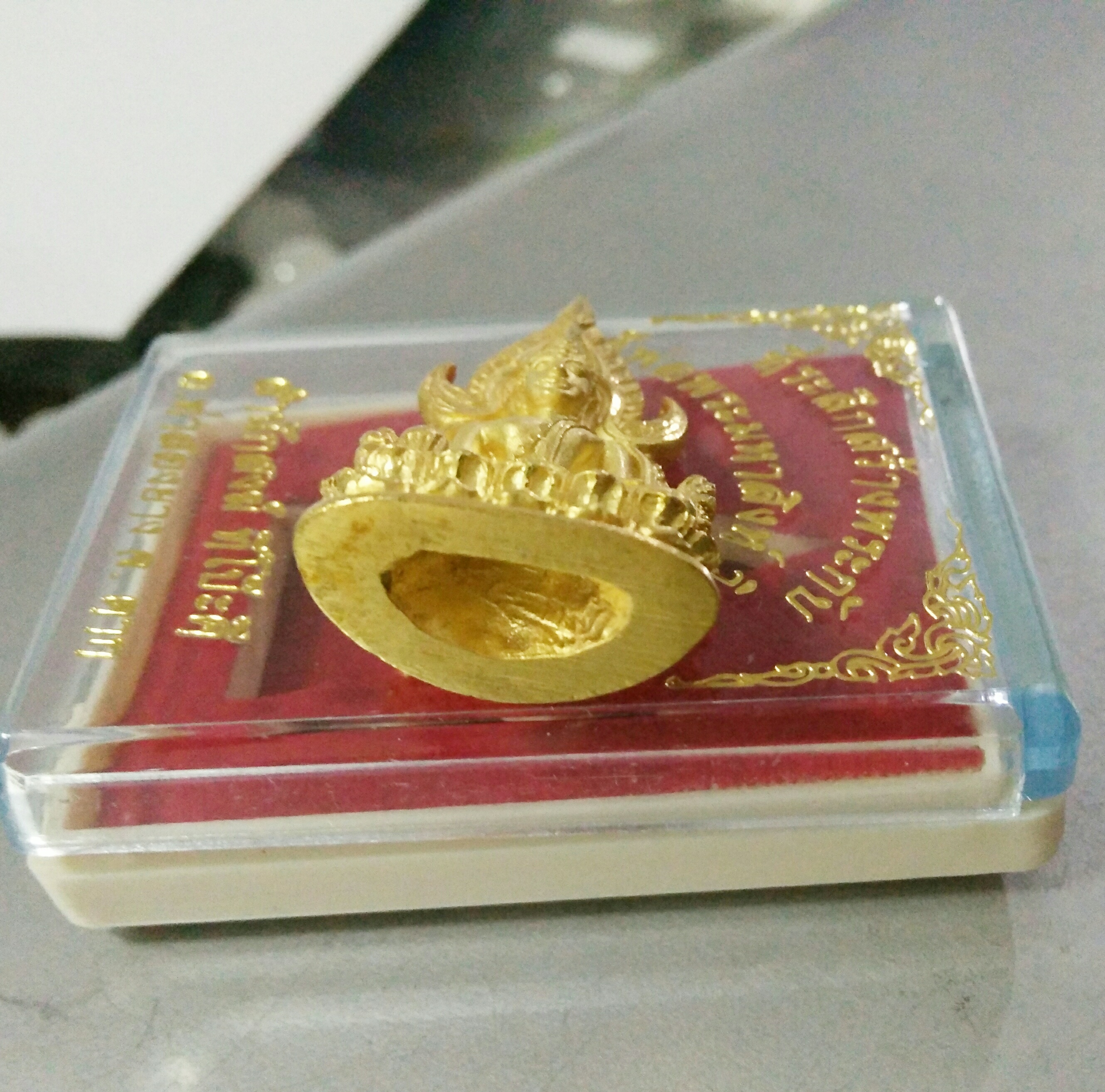 สมเด็จองค์ปฐมชุบทองพ่นทราย พ่อตุ๊มหาสิงห์ (พิธีฝ่าวิกฤต เข้าพิธี ลพ.เล็ก พุทธาภิเษก)