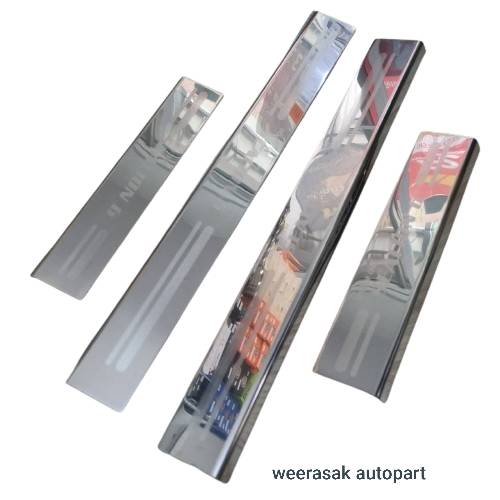 ชายบันไดรถ สคัพเพลท BYD SEALION6 บีวายดี ซีไลอ้อน6 ปี 2024-ปัจจุบัน Scuff Plate (สเตนเลสแท้ 304)