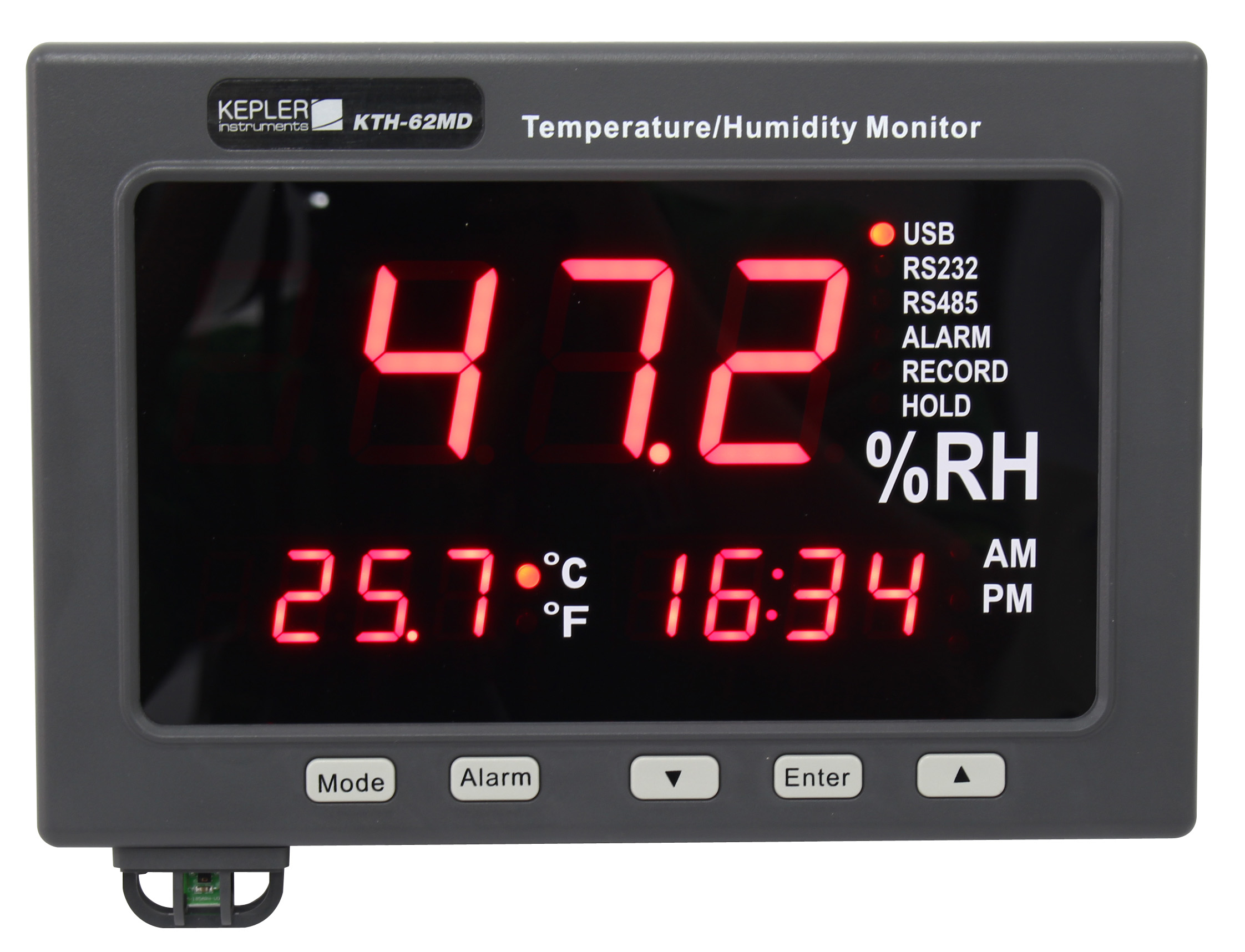เครื่องบันทึกอุณหภูมิและความชื้น KEPLER รุ่น KTH-62MD :Temperature&Humidity Data Logger