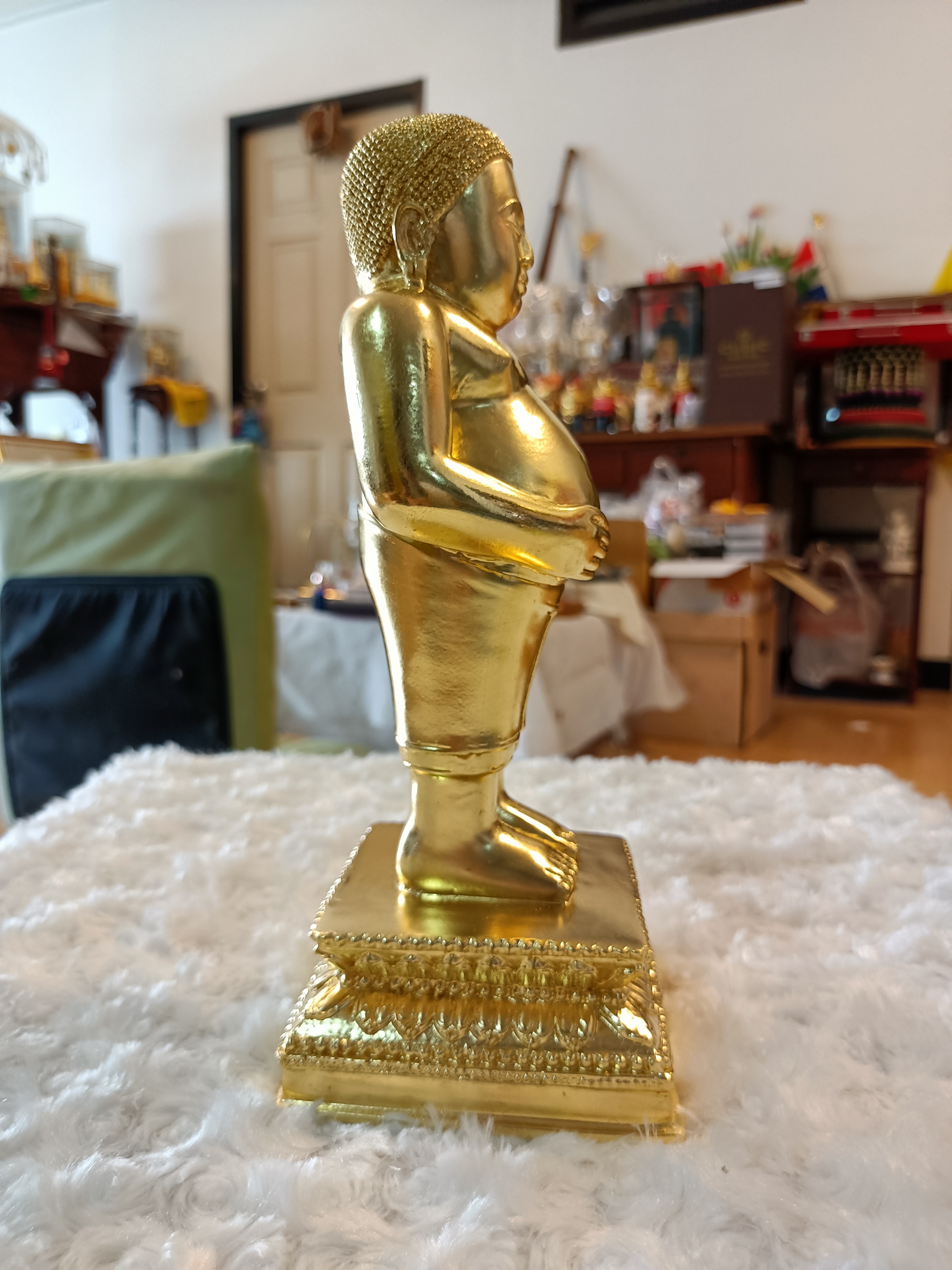 พระสังกัจจายน์ หลวงพ่อบ๊ะ วัดโพธิ์ลังกา