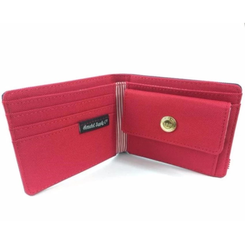ลดเพิ่มอีก 20 % ใส่ Code : HPFWKHM Herschel Supply Co Roy Coin Wallet Red/Navy