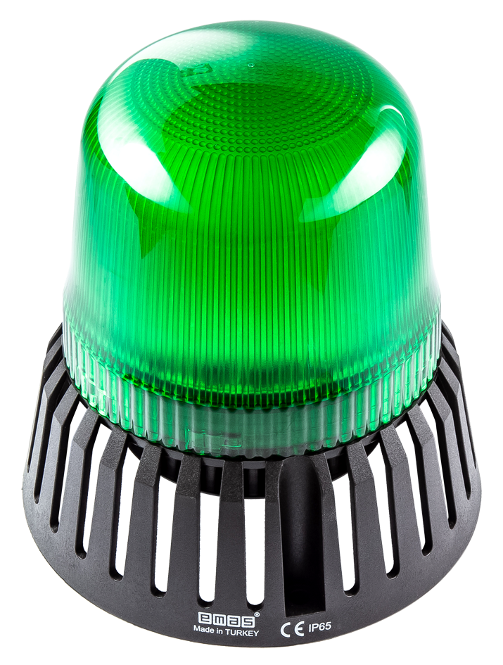 Tower Light IT120G220Z LED GREEN With Buzzer 110-220V AC EMAS