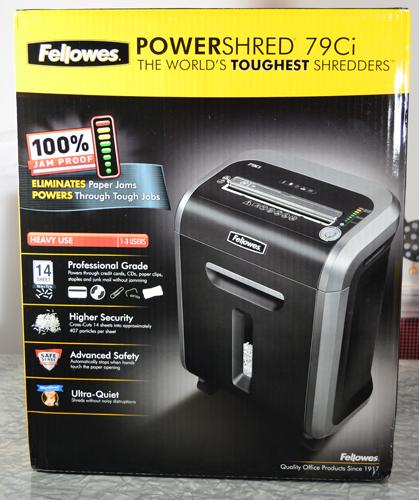 เครื่องทำลายเอกสาร Fellowes รุ่น 79Ci