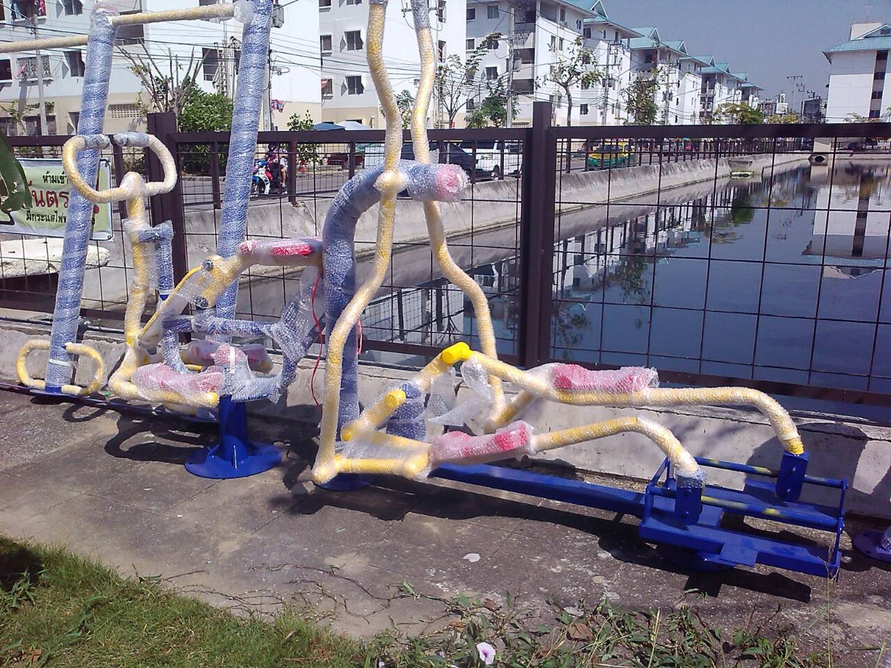 เครื่องออกกำลังกายกลางแจ้งสามโคก