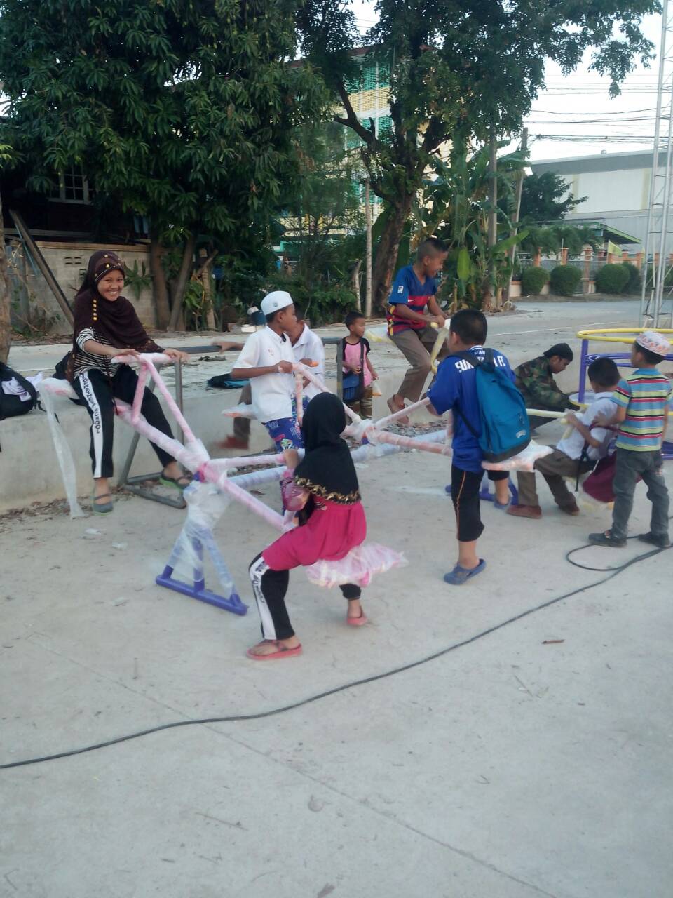 เครื่องออกกำลังกายกลางแจ้งวังหิน