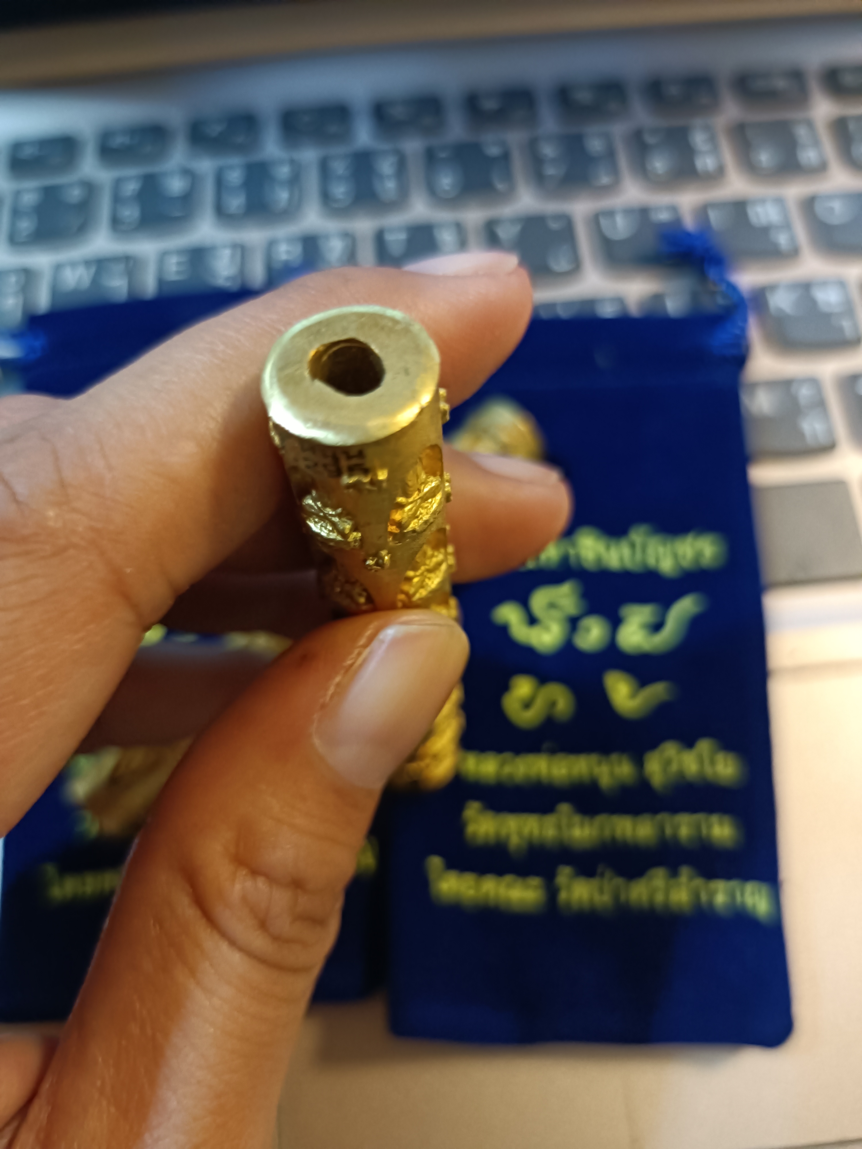 ตะกรุดพระพุทธเจ้า 28 พระองค์ ลพ.หนุน เข้าพิธีวัดท่าซุง รวมมวลสาร