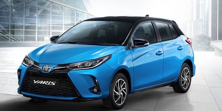 ถาดท้ายรถ Toyota Yaris 5 doors ถาดรองท้ายรถ ถาดเก็บของท้ายรถ โตโยต้า ยาริส 5 ประตู ปี 2017-ปัจจุบัน