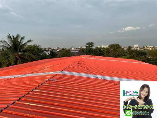 รับสร้างโกดังสำเร็จรูป ขนาด 20 x 40 x 9.00 m
