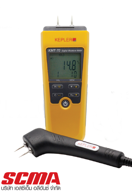 เครื่องวัดความชื้นไม้ KEPLER รุ่น KMT-70 :Didital Moisture Meter
