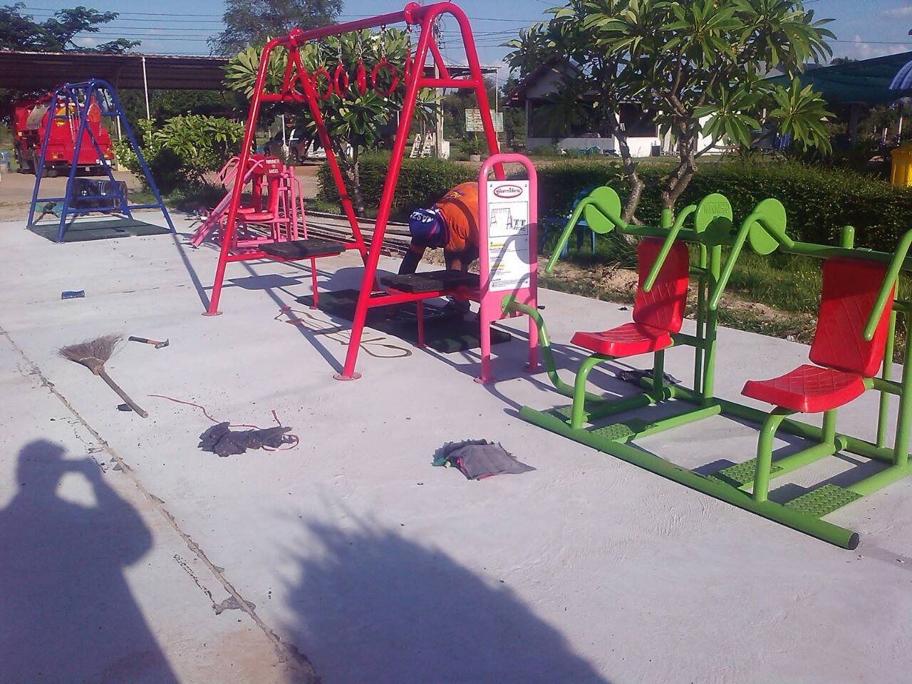 เครื่องออกกำลังกายกลางแจ้งภาษีเจริญ