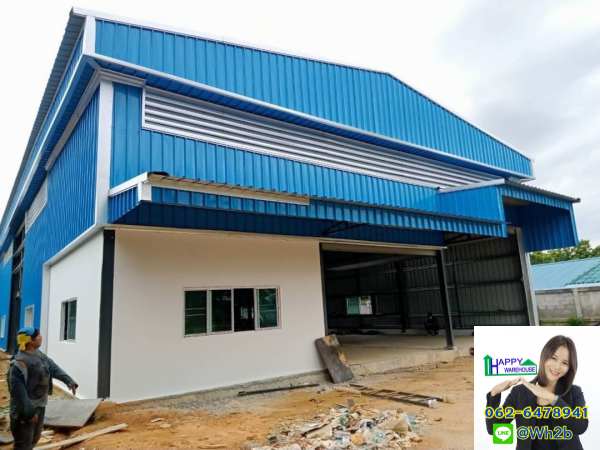โกดังสำเร็จรูป ขนาด15x30x6.50 เมตร