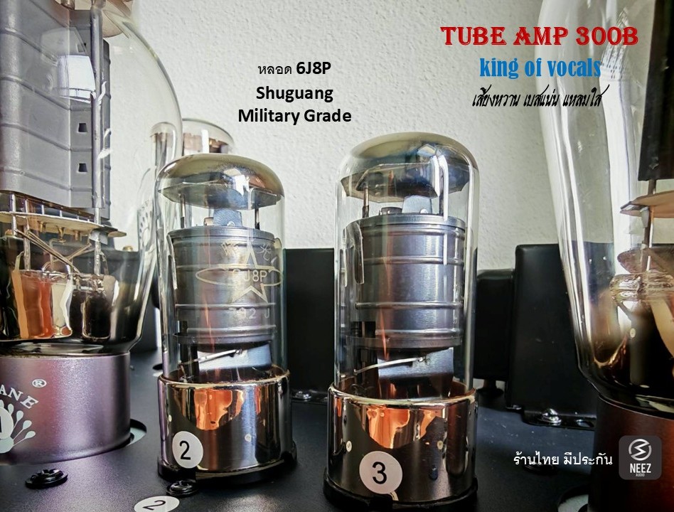 แอมป์หลอด 300B Tube Amp Pure Class A เสียงหวาน เบสแน่น แหลมใส - ร้านไทย พร้อมส่ง -