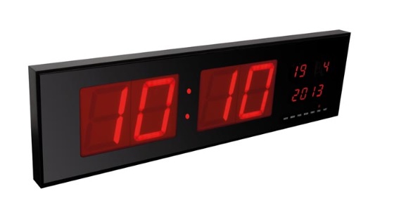 นาฬิกาดิจิตอลจอ LED ขนาดใหญ่ (ไฟสีแดง) รุ่น WC235RL