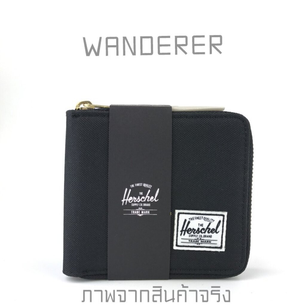 ของแท้ พร้อมส่ง Herschel Walt Wallet - Black