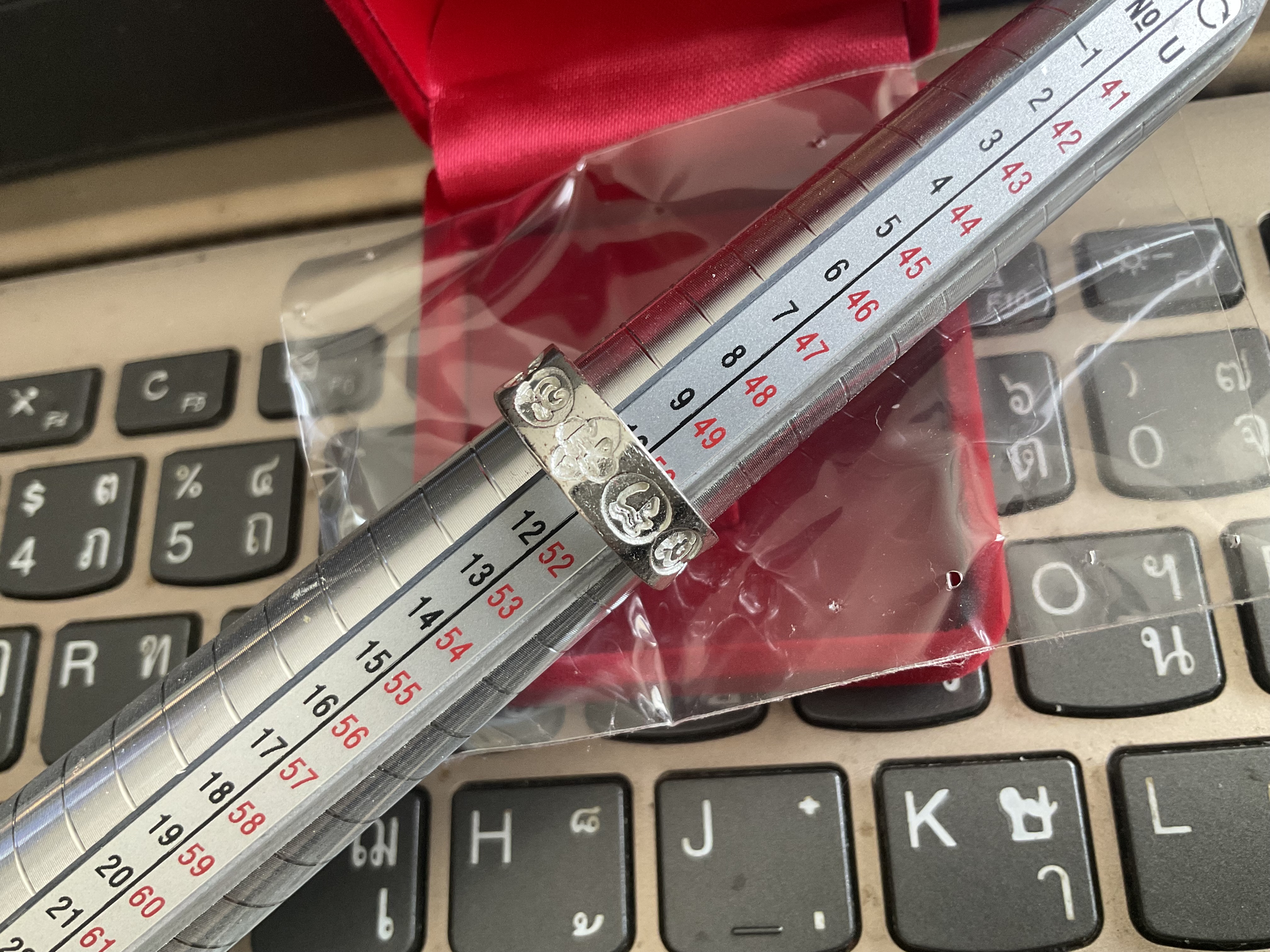 แหวนเงิน พระเครื่องสมเด็จพระสังฆราช ปี 52 วัดราชบพิธสถิตมหาสีมาราม ปี 63 รวมเกจิ และ ลพ.เล็ก