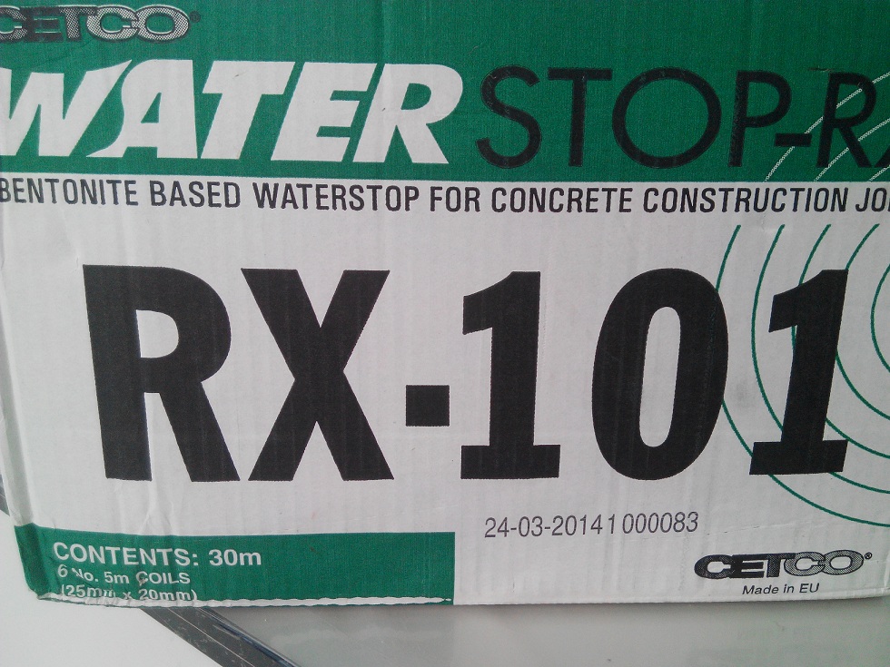 CETCO วอเตอร์สต๊อป RX101 (Made in EU) ขนาด 25 x 20 มม.(30 เมตร)