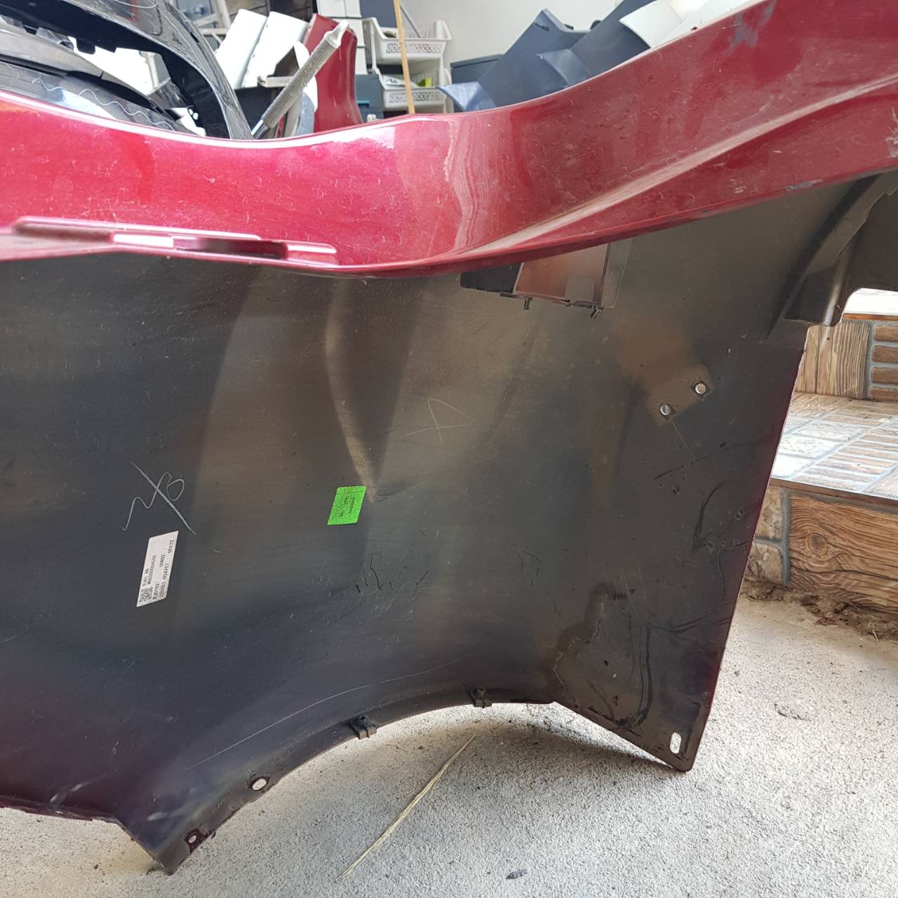 กันชนหลัง ISUZU MU-X MUX อีซูซุ มิวเอ็กซ์ ปี 2021 ขายตามสภาพครับ