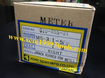KORI โกริ วัดรอบผ้าเมตร MS-3-10-5 M หมุนขวา ญี่ปุ่น Measuring Wheel Counter METERS