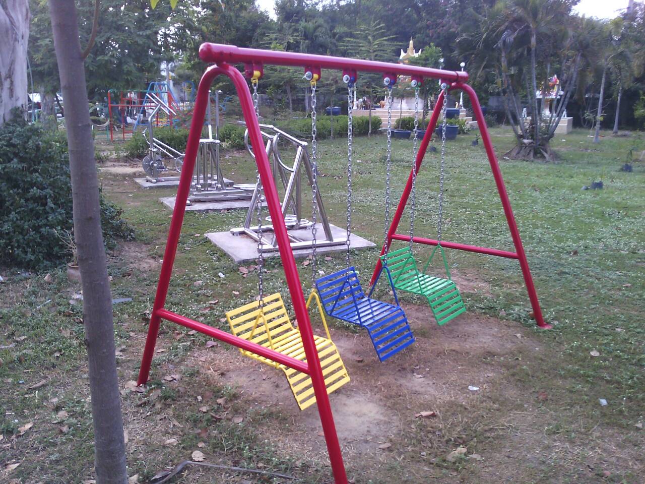 เครื่องออกกำลังกายกลางแจ้งบางแค