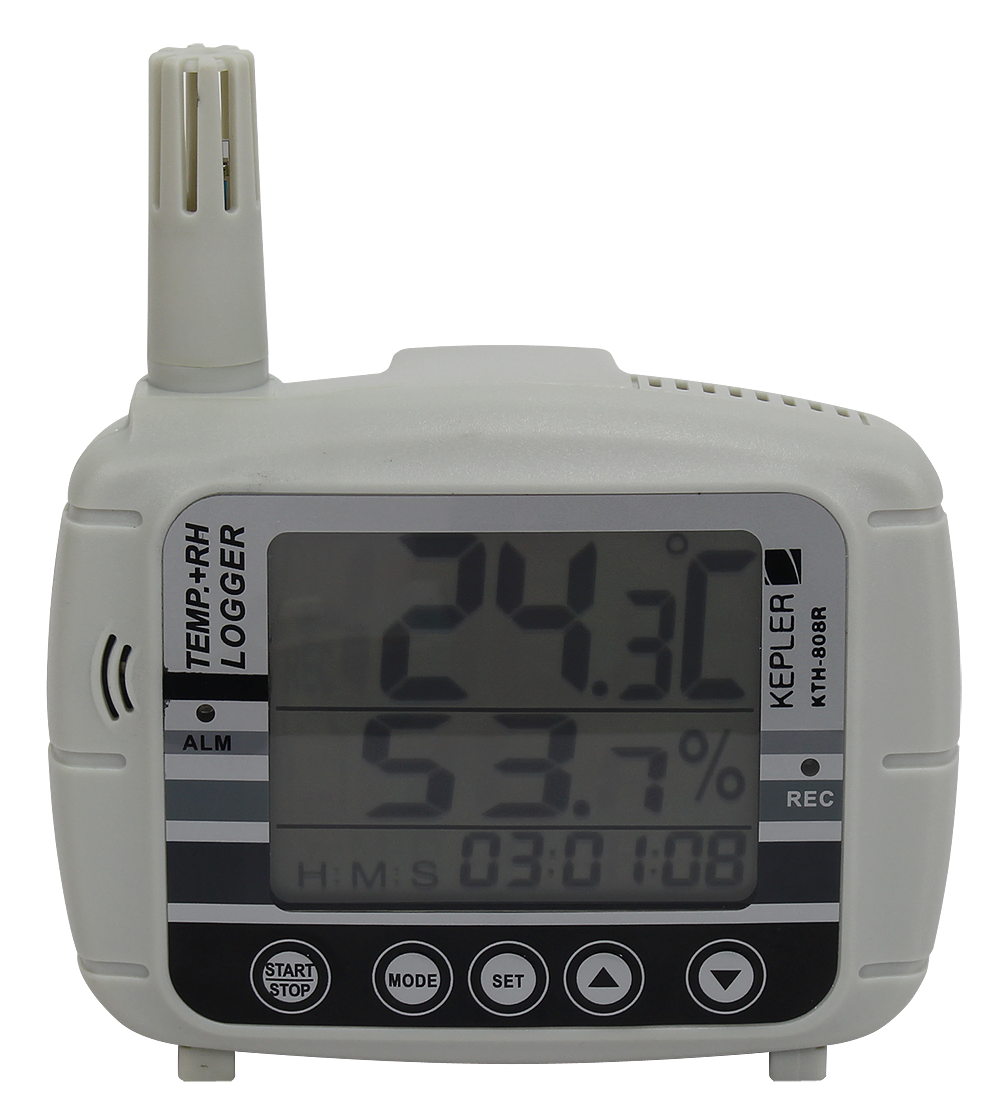 เครื่องวัดบันทึกอุณหภูมิและความชื้น KEPLER รุ่น KTH-808R :Temperature&Humidity Data Logger