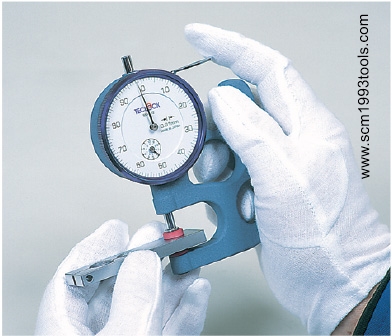 TECLOCK เทคลอค รุ่น SM-112 เกจวัดหนาบาง Dial Thickness Gauge