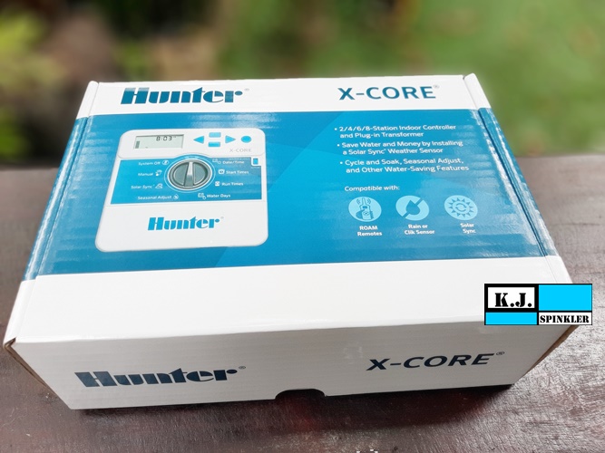 เครื่องควบคุมระบบรดน้ำ Hunter 8 Station X-Core XC-801I-E