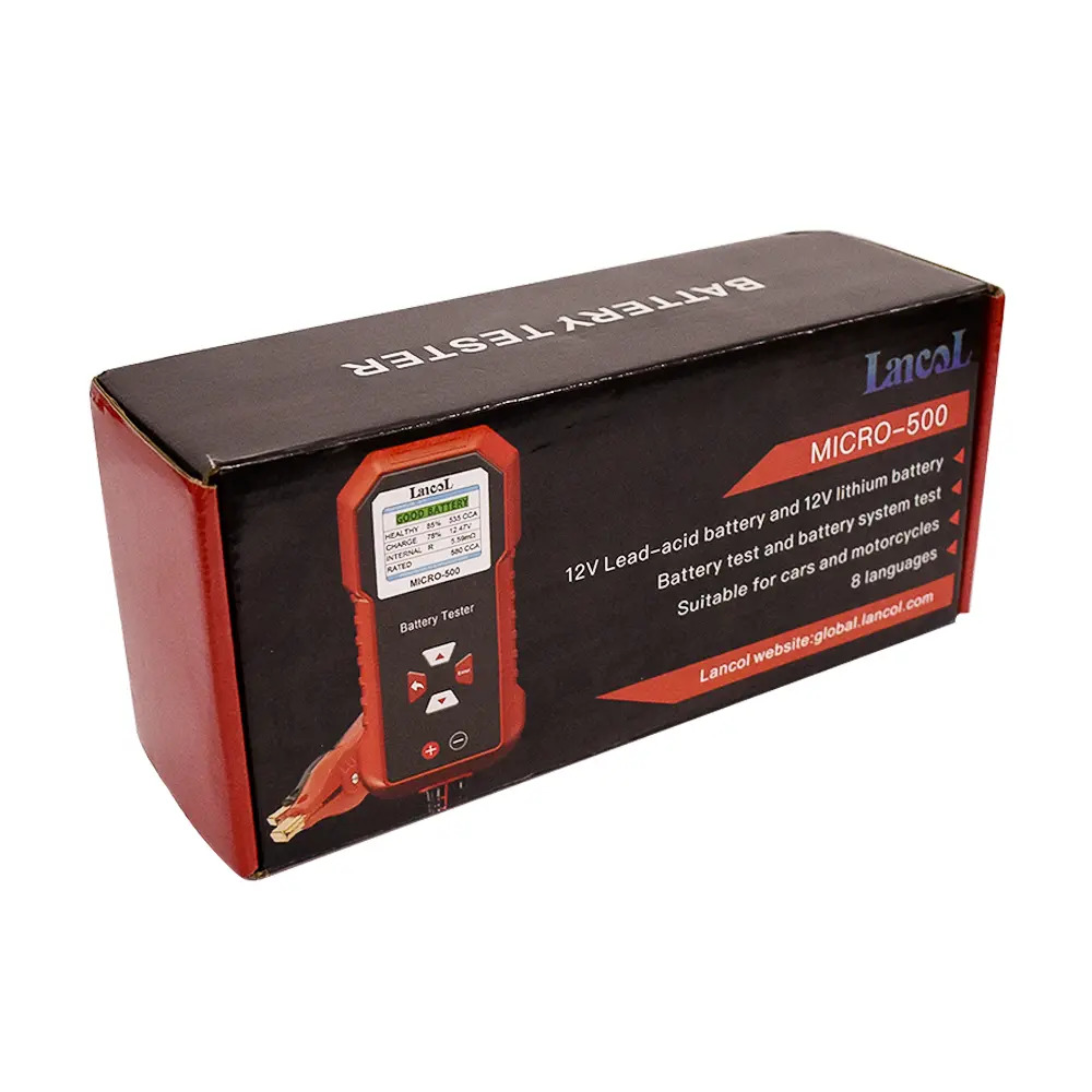 เครื่องวัด ทดสอบ วิเคราะห์ แบตเตอรี่ รถยนต์ มอเตอร์ไซค์ CCA SOH SOC IR Volt