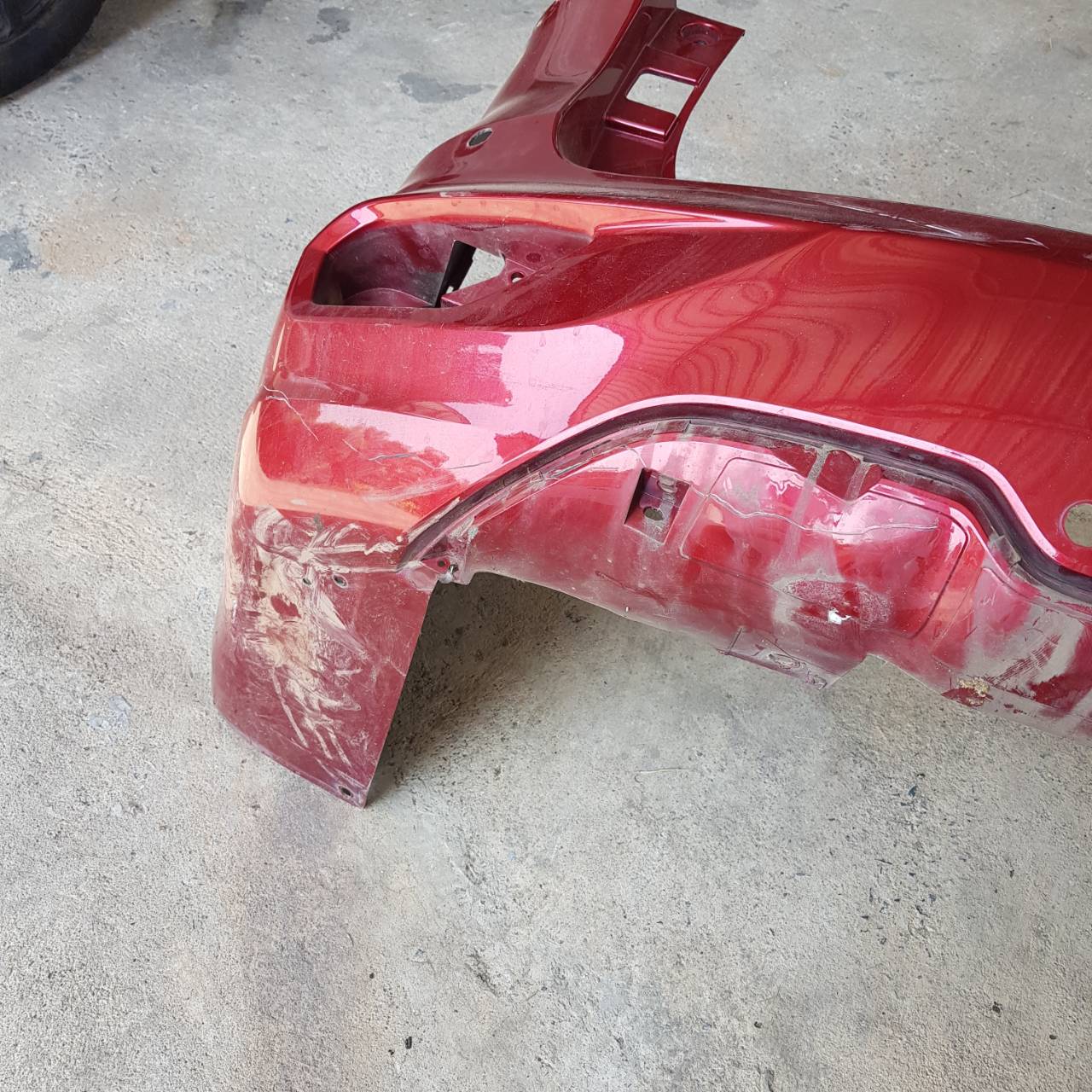 กันชนหลัง ISUZU MU-X MUX อีซูซุ มิวเอ็กซ์ ปี 2021 ขายตามสภาพครับ