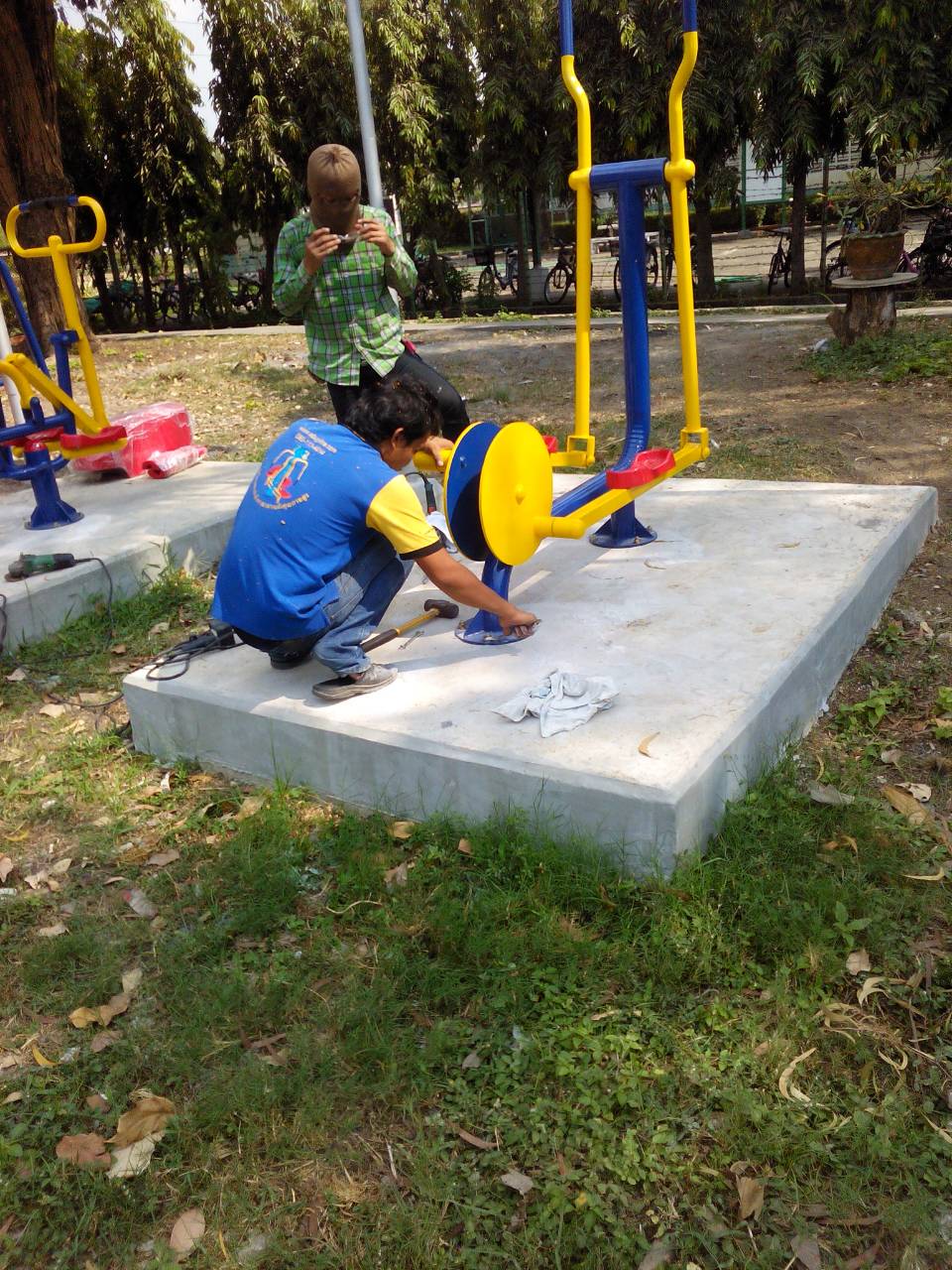 เครื่องออกกำลังกายกลางแจ้งพังงา