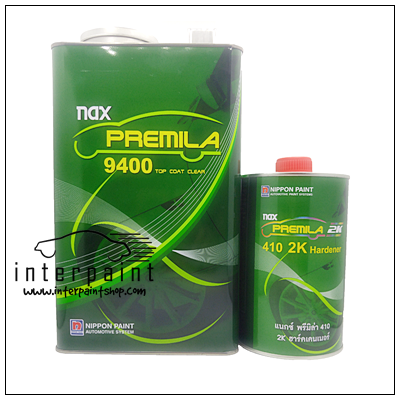 แลกเกอร์เคลียร์เงา NAX Premila 9400 2K Extra Solid 4:1