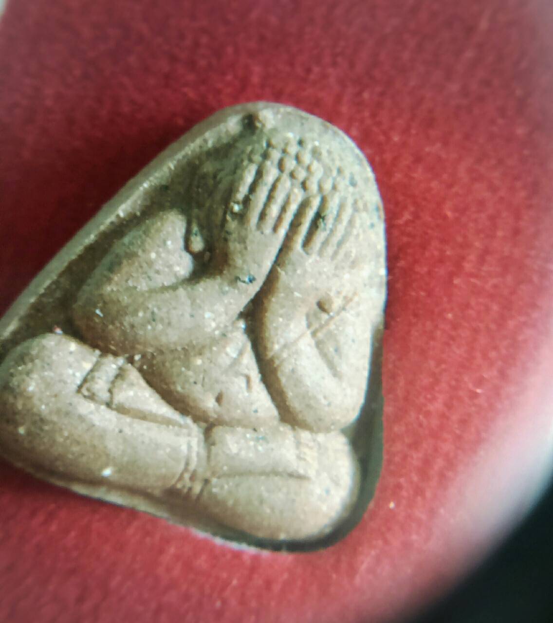 พระปิดตามหาเศรษฐีเนื้อผง รุ่น 1 (มีเนื้อเกิน) ปี 53 วัดท่าขนุน