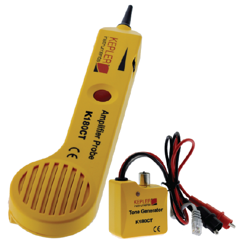 เครื่องค้นหาสายไฟ (CABLE TRACER & CABLE TESTER) แบรนด์ KEPLER รุ่น K180CT