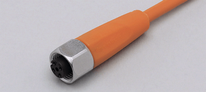 EVT001/ Socket/ M12 connector/ PVC cable / 5 m
