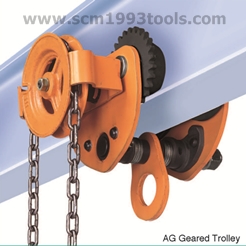 VITAL ไวตัล 90AG รอกวิ่งมีเกียร์ 10 ตัน ญี่ปุ่น AG Geared Trolley