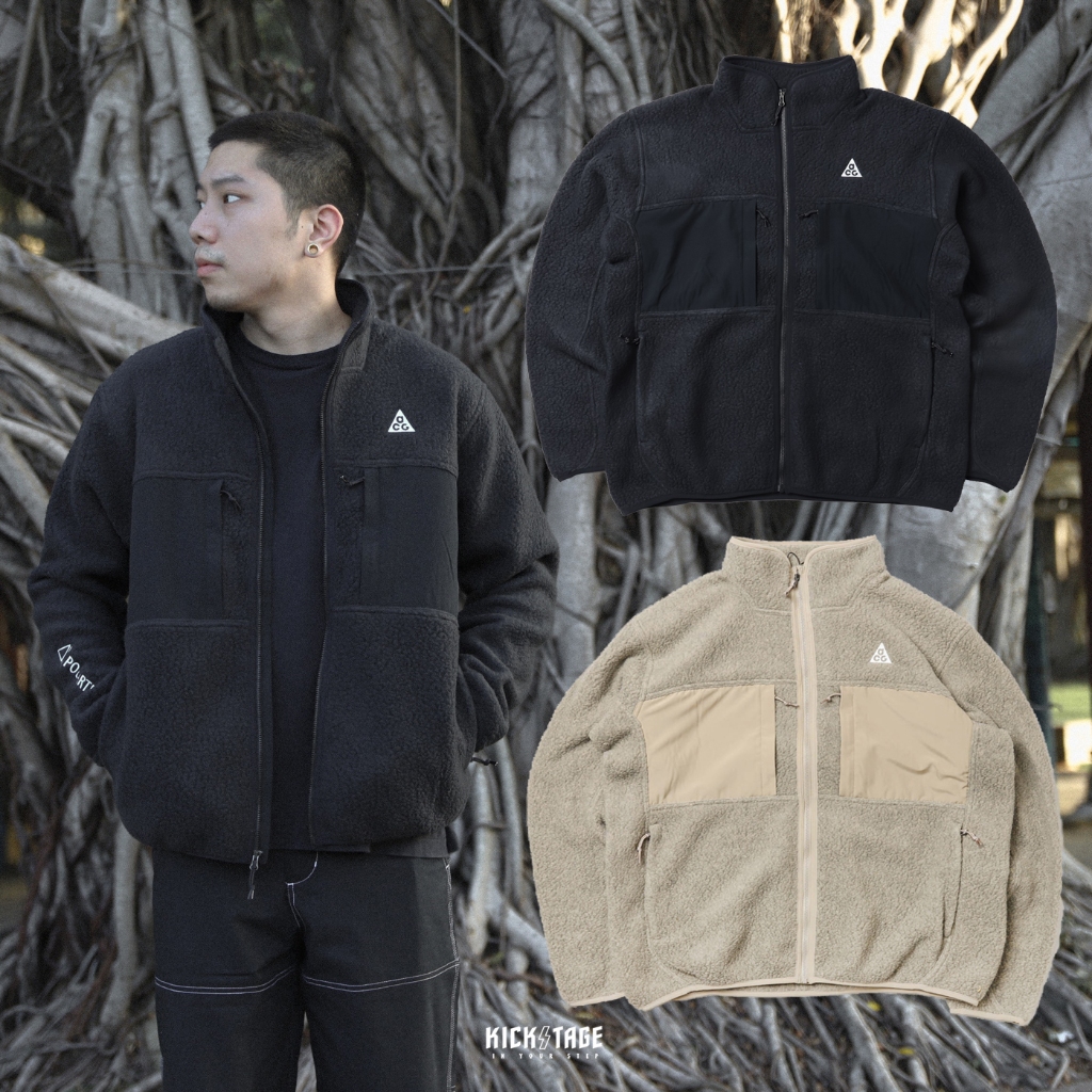 เสื้อกันหนาวขนแกะ Nike ACG Arctic Wolf Full Zip Top ของใหม่ ของแท้ พร้อมส่ง เสื้อกันหนาวขนนุ่ม