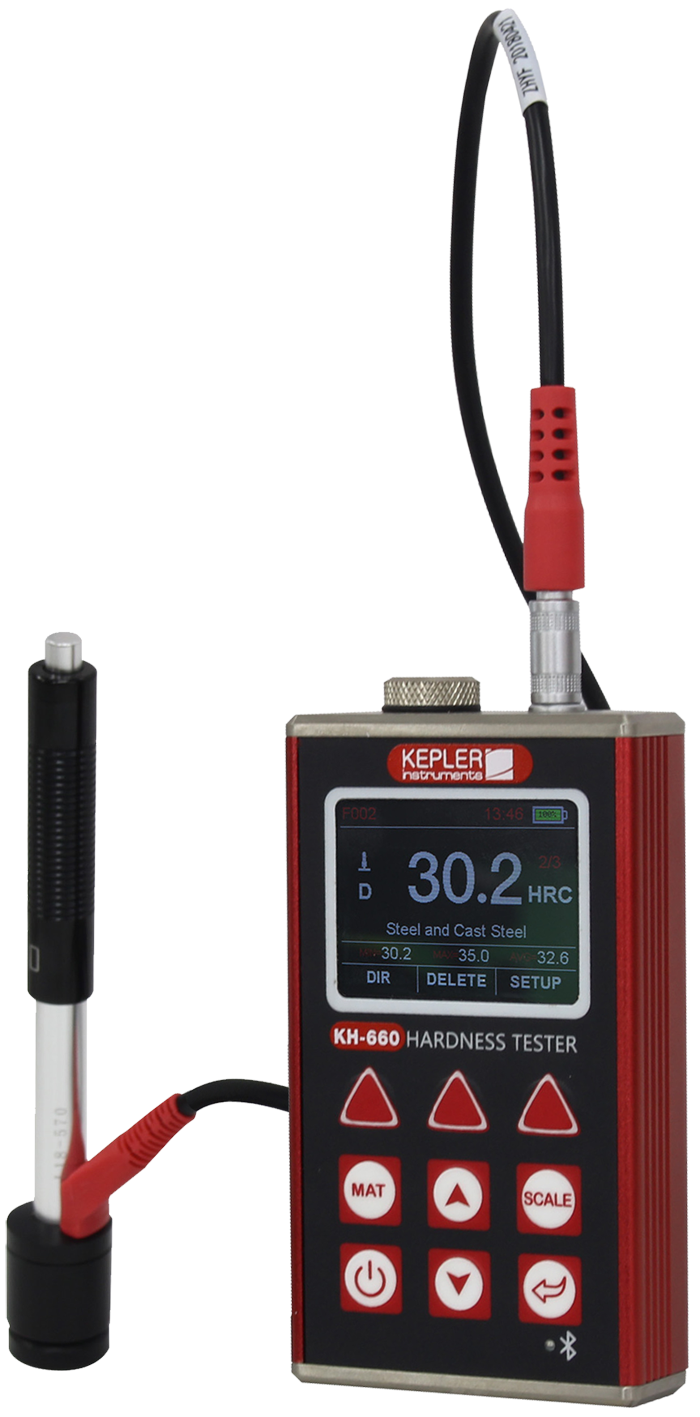เครื่องวัดและทดสอบความแข็งของโลหะ (Portable Leeb Hardness Tester) แบรนด์ : KEPLER รุ่น : KH-660