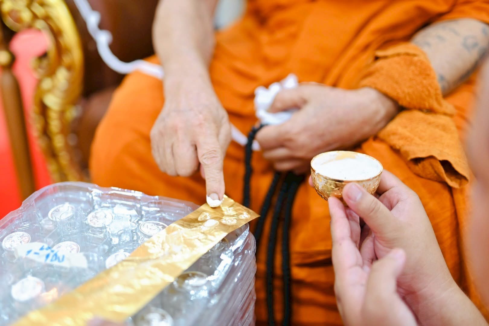 ตะกรุดปลากระป๋อง ตะกรุดสัตว์เลี้ยง No.964 ไม่บรรจุเกศา หลวงปู่ศิลา