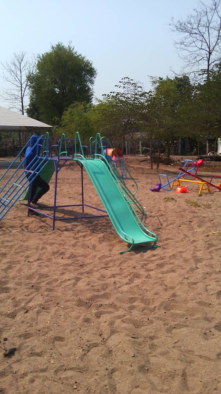 รหัส PG ผลงานติดตั้ง (จังหวัดตาก) เครื่องออกกำลังกายเด็ก