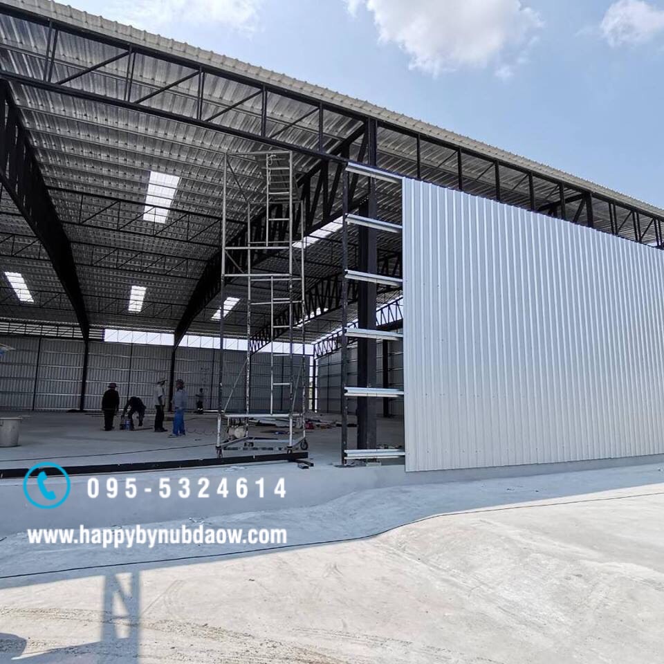 โกดังสำเร็จรูป หนองจอก ขนาด30x36x6 เมตร
