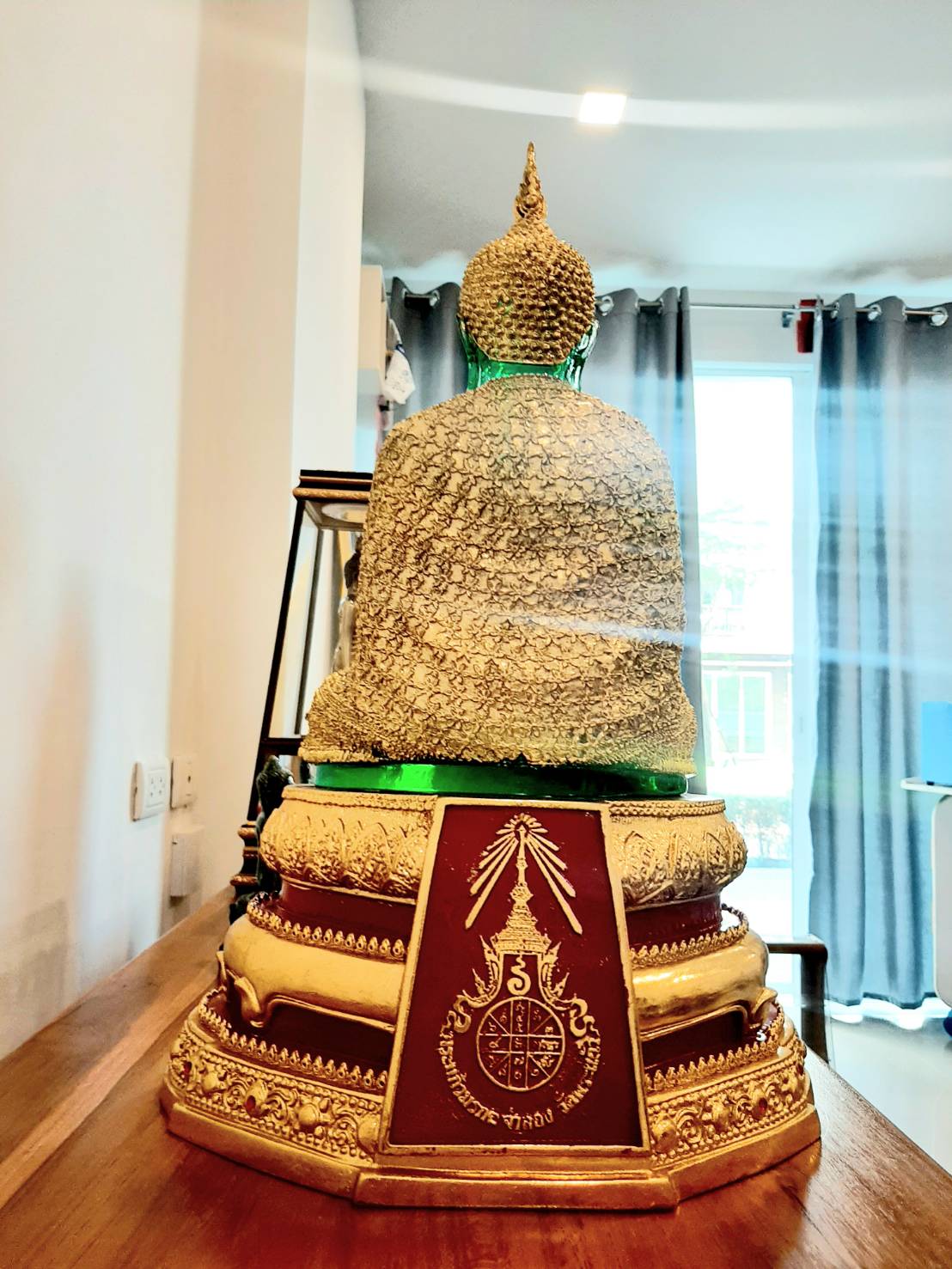 พระแก้วมรกต หน้าตัก ๙ นิ้ว (หลวงพ่อเล็ก กรรมฐาน ๓ วัน) พิธีพระพุทธเจ้า ๒๘ พระองค์เสด็จ