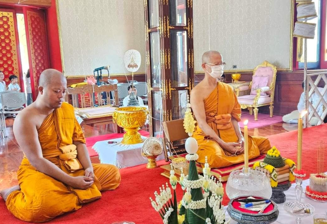 ลูกอมเทียนสัตตบริภัณฑ์ตรีวันในโบสถ์ (เสาร์ 5) หลวงพ่อเล็ก วัดท่าขนุน ปี 67 (1 ใน 100)