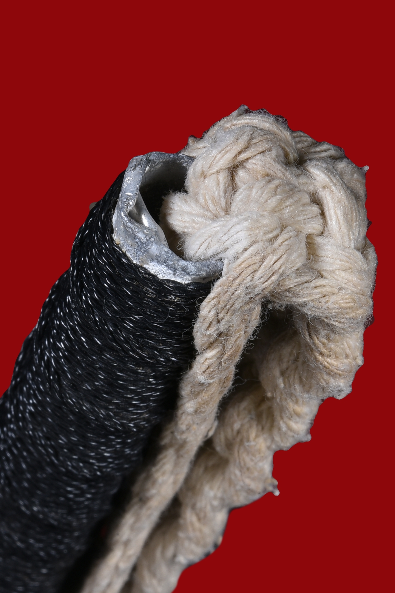 ตะกรุดมนต์พระกาฬ หลวงพ่อกวยพร้อมลูกสะกดและสายคาดเอว