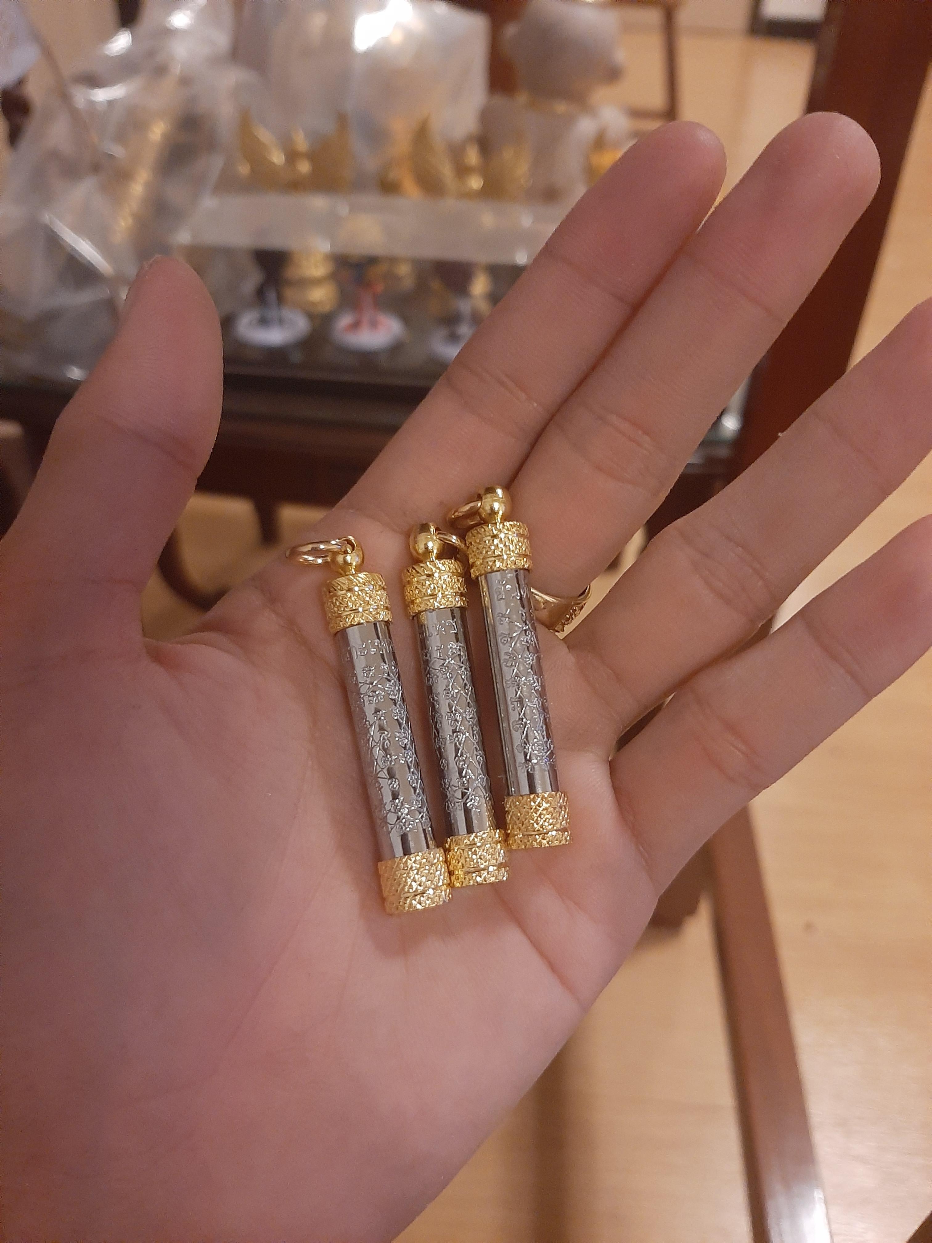 ตะกรุดเกราะเพชร พิธีนารายณ์พลิกแผ่นดิน ลพ.เล็ก เสก