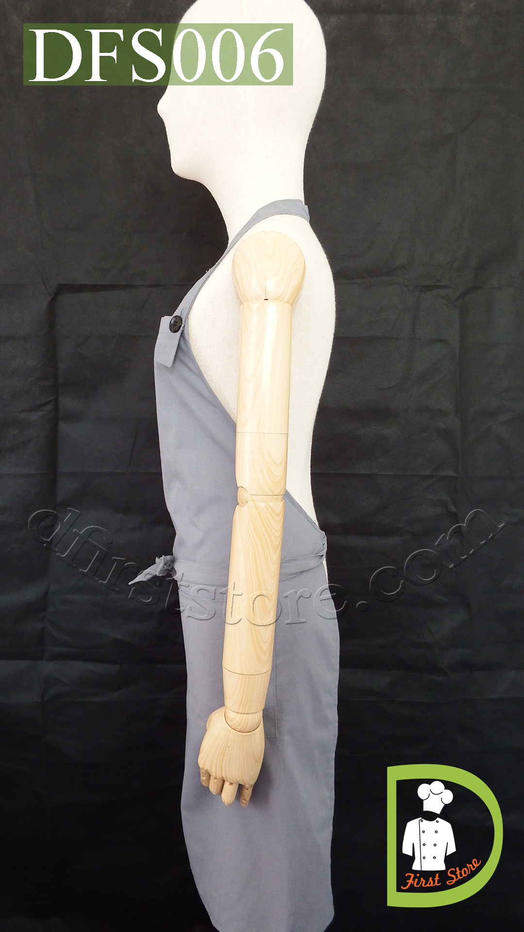 AP006 Full Body Bib Apron ผ้ากันเปื้อน เต็มตัว