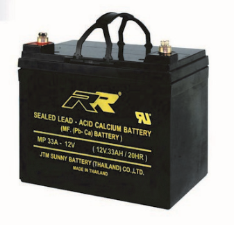 แบตเตอรี่ แห้ง 12V 33Ah RR SLA BATTERY MP 33A-12V