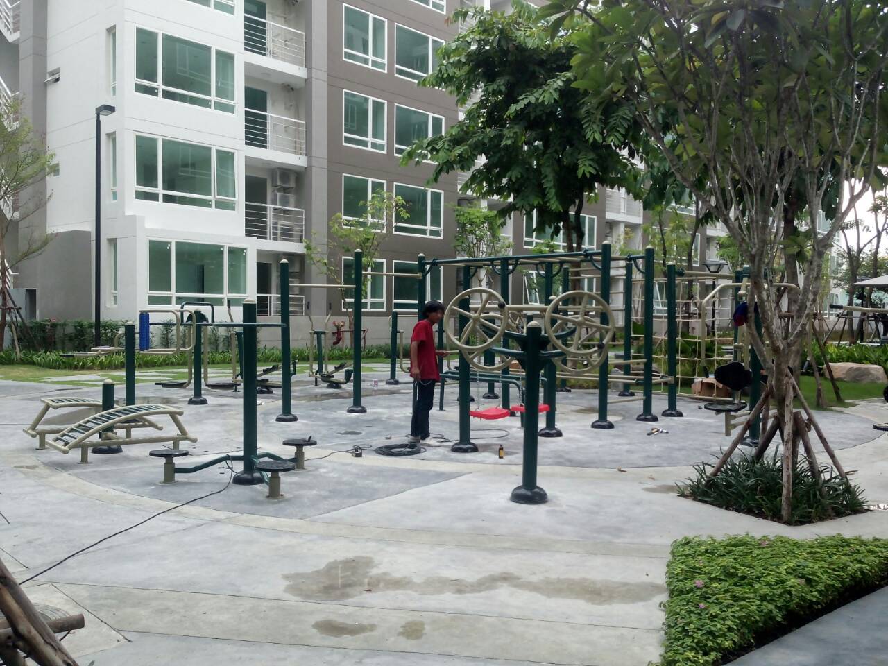 เครื่องออกกำลังกายกลางแจ้งบ้านฉาง