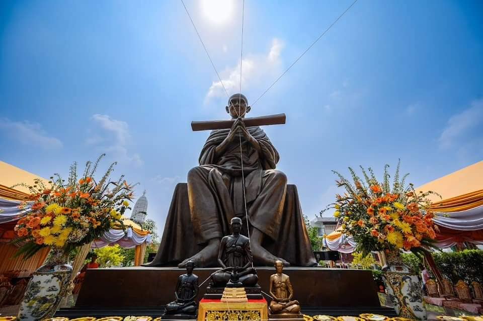 พระประธาน ขนาดบูชา ๕ นิ้ว รมดำ No.๖๙๓ รุ่น อนุสรณ์ครบ ๑๕๑ ปี วัดระฆัง ลพ.เล็ก ร่วมพุทธาภิเษก