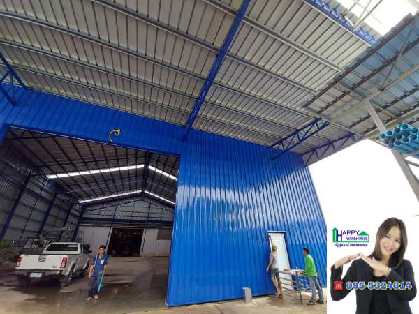 รับสร้างโกดัง สิงห์บุรี ขนาด18.55x30x8.00 เมตร