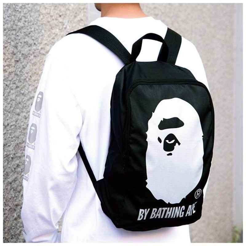 กระเป๋าเป้ A Bathing Ape Head Logo Backpack Collection พิเศษ จากญี่ปุ่น กระเป๋าสะพาย ของใหม่ ของแท้ พร้อมส่ง